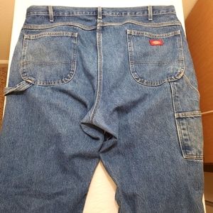 Dickies Men's Carpenter Pants Denim Straight Fit-40x30- Pre-owned